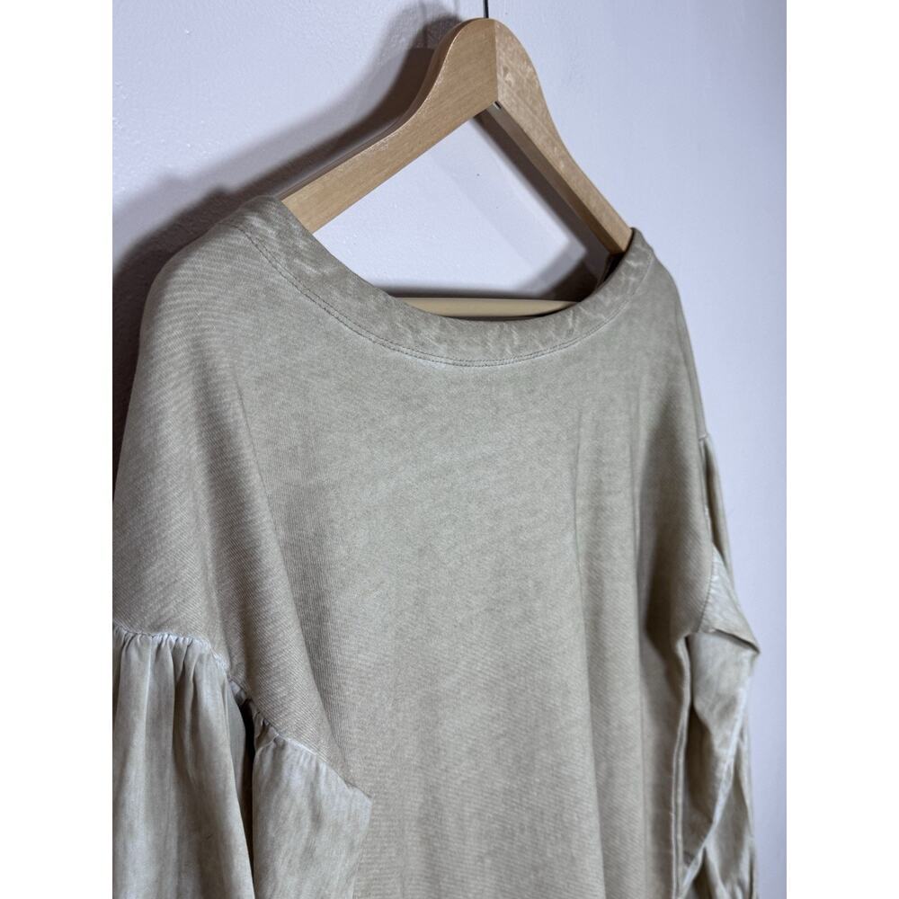 Pilcro Anthropologie Womens Top Mixed Media Shirt 100% Cotton Boho S Coastal - Picture 12 of 14